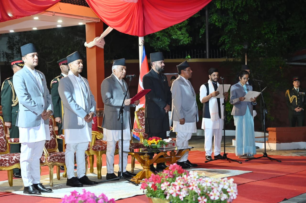Oath-Taking Ceremony of Deputy Speaker Ruby Kumari Thakur
